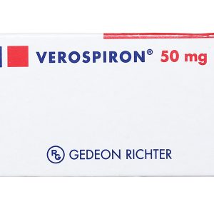 Verospiron 50mg trị phù, tăng huyết áp (3 vỉ x 10 viên)