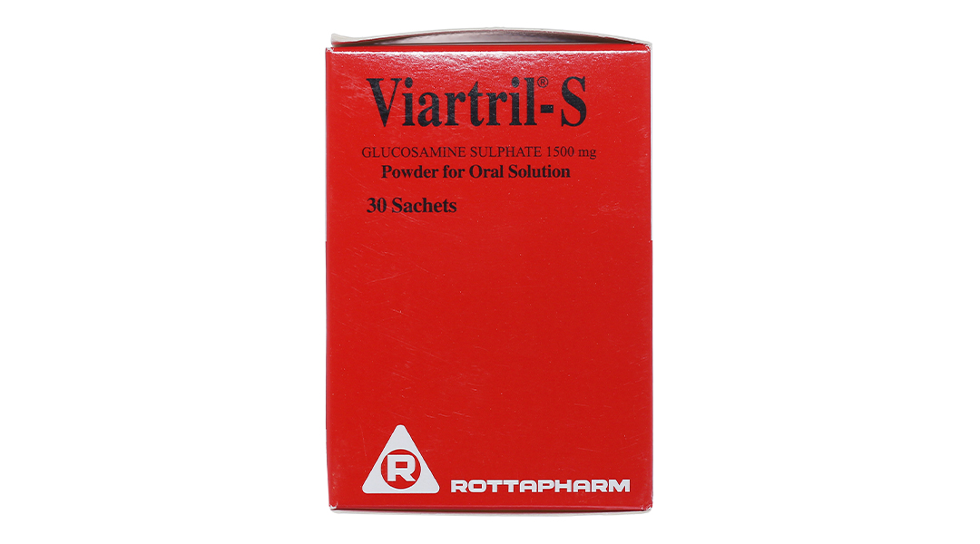 Thuốc bột Viartril-S 1500mg giảm triệu chứng của thoái hóa khớp hộp 30 gói