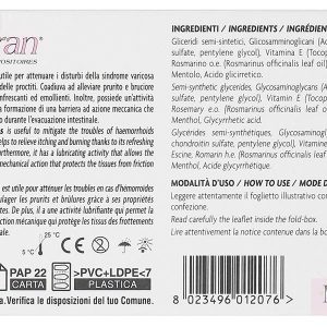 Viên đặt Supposte Emoran hỗ trợ giảm các triệu chứng của bệnh trĩ hộp 6 viên