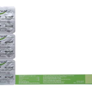 Viên ngậm Star Sore Throat kháng khuẩn, giảm đau họng (2 vỉ x 12 viên)