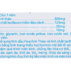 Fitohelp giúp cân bằng nội tiết tố nữ hộp 30 viên