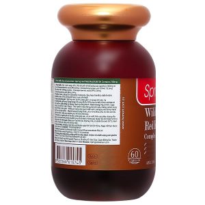 SpringLeaf Wild Red Krill Oil Complex 700mg giúp cải thiện trí nhớ, thị lực lọ 60 viên