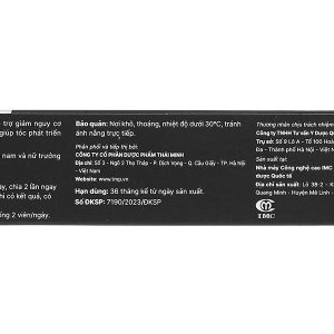 Maxxhair New giảm rụng, kích thích mọc tóc hộp 30 viên