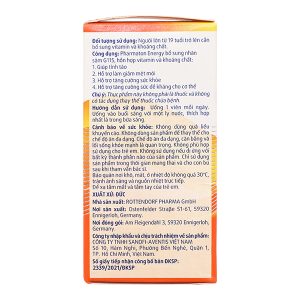 Pharmaton Energy bổ sung năng lượng lọ 30 viên