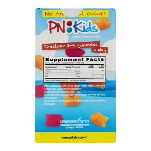 Viên nhai Dầu cá PN Kids Brain Power Omega 3 DHA bổ não lọ 30 viên