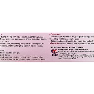 Tiêu Khiết Thanh hỗ trợ giảm viêm đường hô hấp hộp 30 viên