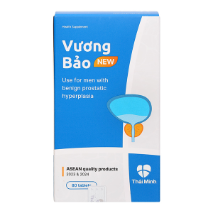 Vương Bảo New giảm nguy cơ phát triển của u phì đại tiền liệt tuyến hộp 80 viên