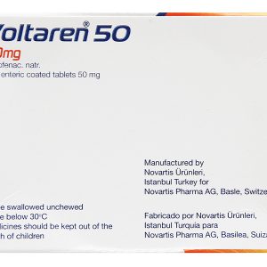 Voltaren 50mg giảm đau, kháng viêm xương khớp (10 vỉ x 10 viên)