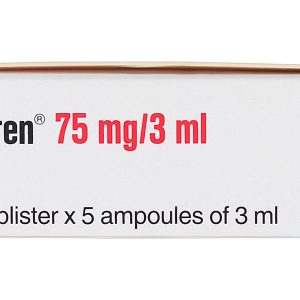 Dung dịch tiêm Voltaren 75mg/3ml trị đợt cấp viêm và thoái hóa khớp (5 ống x 3ml)