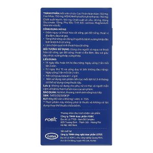 Vương Hoạt giảm nguy cơ thoái hóa cột sống, đau vai gáy hộp 80 viên