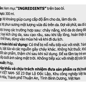 Xịt khoáng Avène cấp nước, làm dịu da, giảm kích ứng chai 300ml