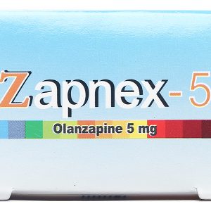 Zapnex-5 trị tâm thần phân liệt, rối loạn lưỡng cực (6 vỉ x 10 viên)