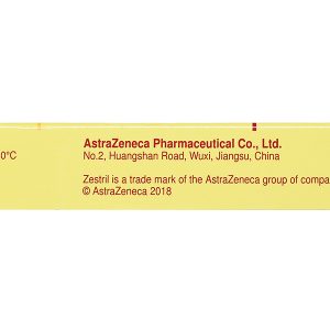 Zestril 20mg trị tăng huyết áp, suy tim (2 vỉ x 14 viên)