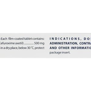 Zinmax-Domesco 500mg trị nhiễm khuẩn đường hô hấp (2 vỉ x 5 viên)