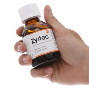 Dung dịch uống Zyrtec 0.1% giảm triệu chứng viêm mũi dị ứng, mề đay chai 60ml