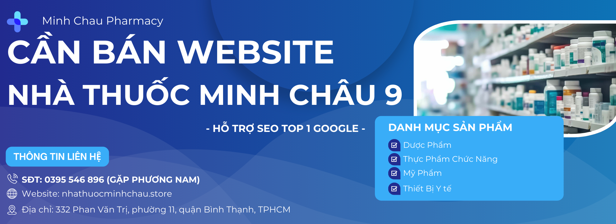 NHÀ THUỐC MINH CHÂU 9 | HỆ THỐNG NHÀ THUỐC MINH CHÂU